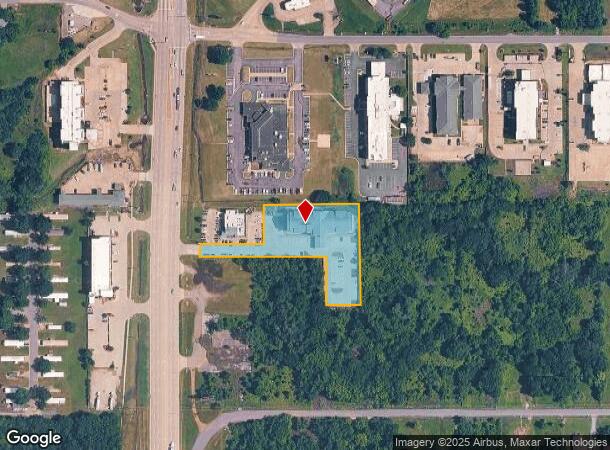 1650 N 32Nd St, Muskogee, OK Parcel Map