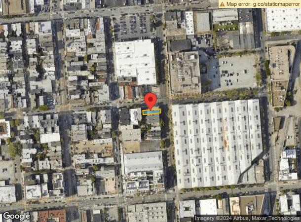  1900 Folsom St, San Francisco, CA Parcel Map