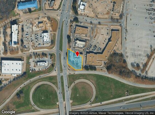  4245 S Cooper St, Arlington, TX Parcel Map