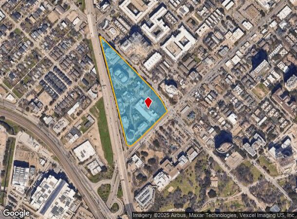 3819 Maple Ave, Dallas, TX Parcel Map