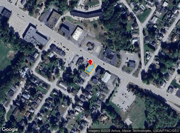  1205 Lisbon St, Lewiston, ME Parcel Map