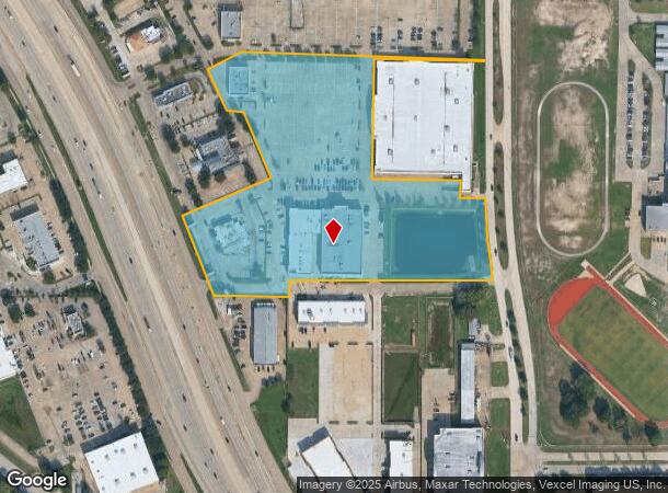  25618 Northwest Fwy, Cypress, TX Parcel Map