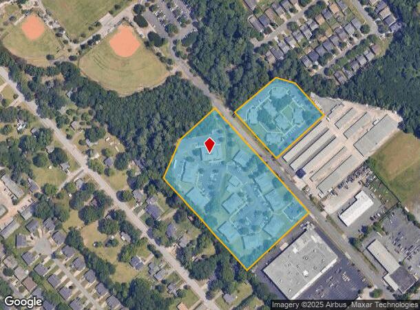  1047 Hearn St, Rock Hill, SC Parcel Map