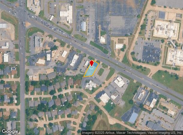  5804 Nw Expressway, Warr Acres, OK Parcel Map