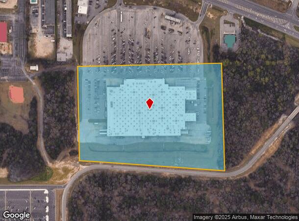  1095 Industrial Pkwy, Saraland, AL Parcel Map