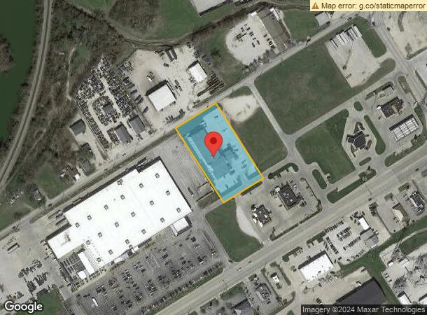  2720 Battery Rd, Vincennes, IN Parcel Map