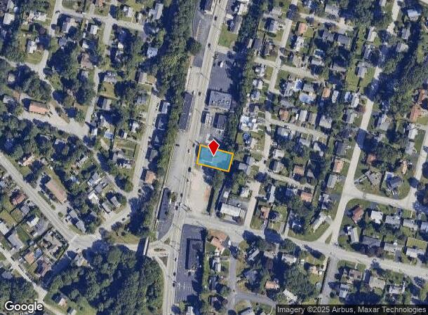  892 Oaklawn Ave, Cranston, RI Parcel Map