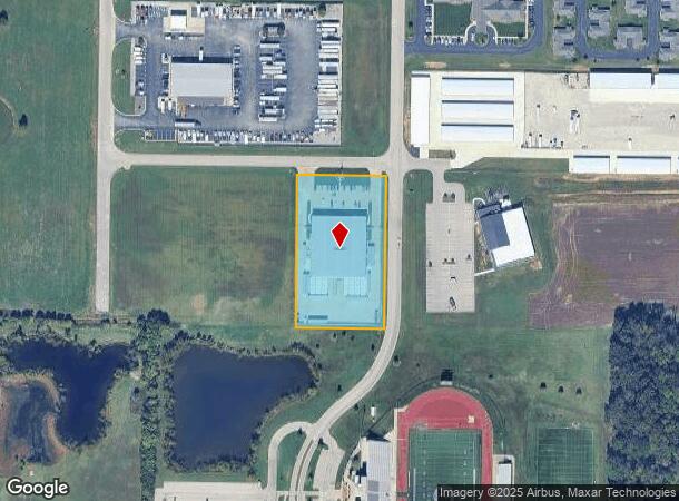 737 Chad St, Evansville, IN Parcel Map