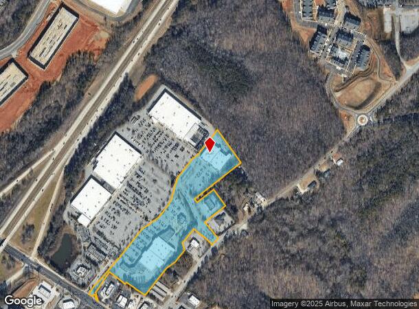 5871 Spout Springs Rd, Flowery Branch, GA Parcel Map
