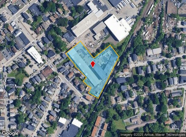  69 Armory St, Worcester, MA Parcel Map