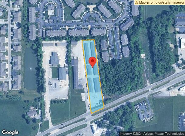  5812 E Us Highway 40, Plainfield, IN Parcel Map