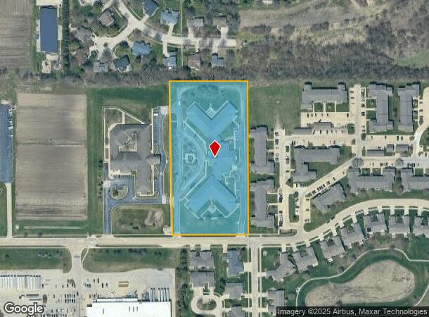  1706 E Amber Ln, Urbana, IL Parcel Map