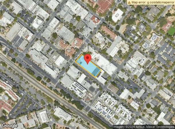  160 Forest Ave, Palo Alto, CA Parcel Map