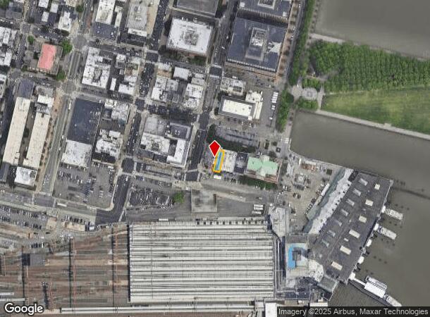  22 Hudson Pl, Hoboken, NJ Parcel Map