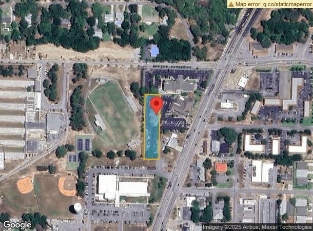 1270 N Eglin Pky, Shalimar, FL Parcel Map