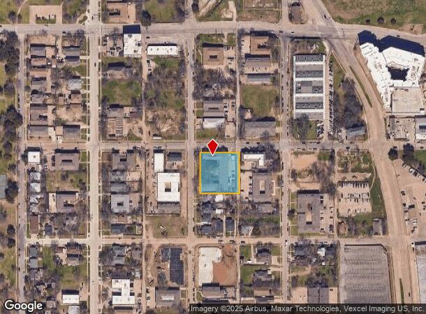 720 N Lancaster Ave, Dallas, TX Parcel Map