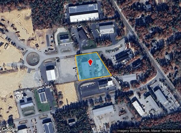 20 Evergreen Cir, Mashpee, MA Parcel Map