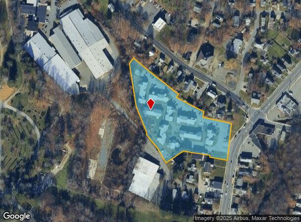 253 Wahconah St, Pittsfield, MA Parcel Map