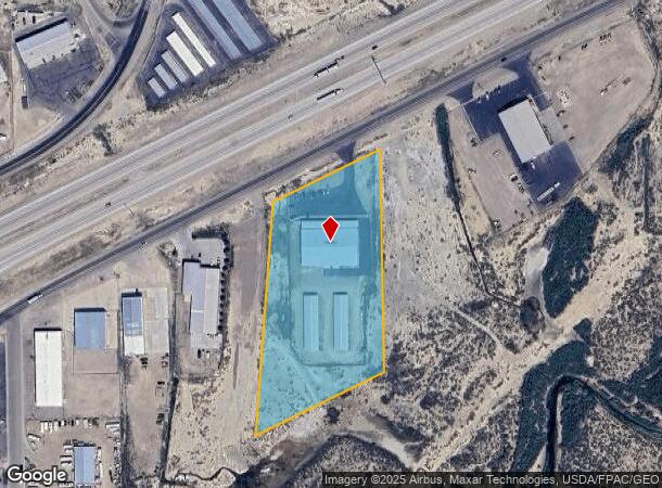  2002 Sunset Dr, Rock Springs, WY Parcel Map