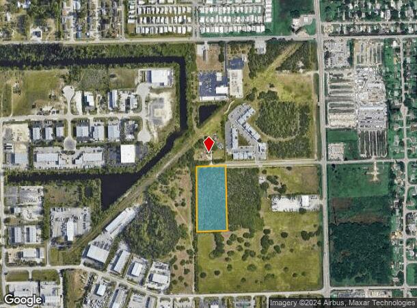  3851 E Michigan Ave, Fort Myers, FL Parcel Map