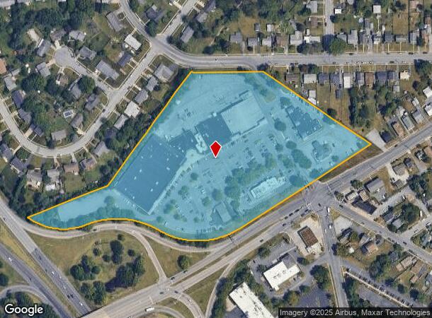  401-419 S Jefferson St, Frederick, MD Parcel Map