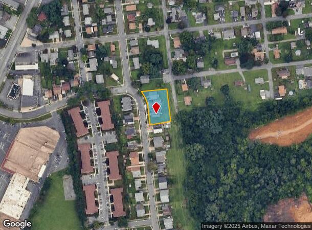  1858 Livingston St, Bethlehem, PA Parcel Map