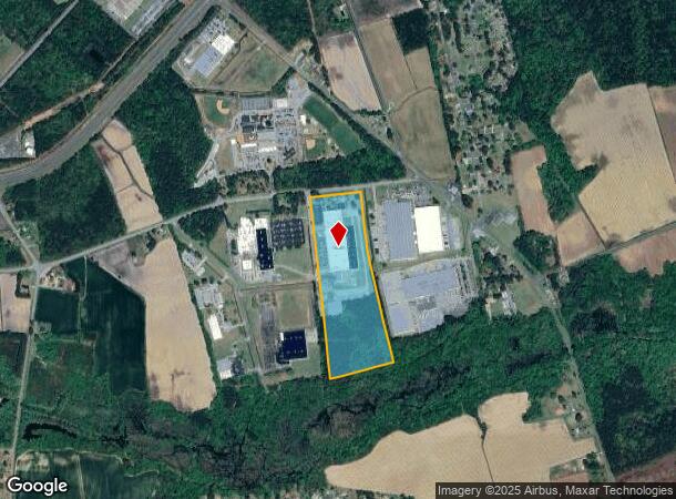  1800 Dobbs Farm Rd, Kinston, NC Parcel Map