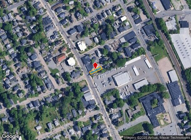  673 N Main St, Brockton, MA Parcel Map