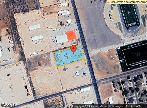  703 Nw Mustang Dr, Andrews, TX Parcel Map