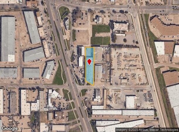  2605 Joe Field Rd, Dallas, TX Parcel Map