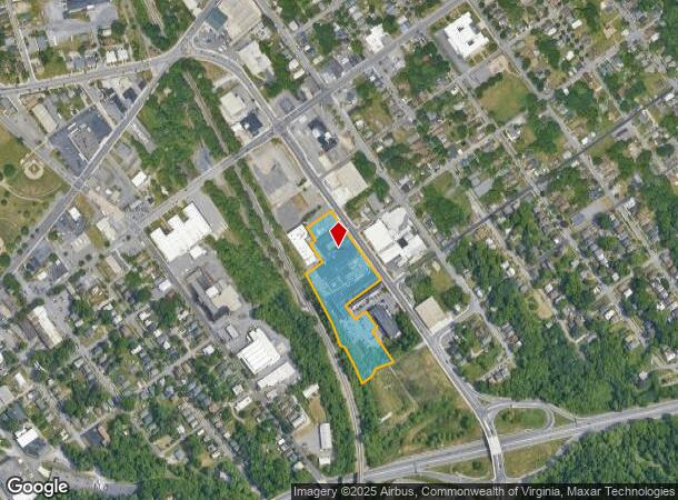 1415 Kemper St, Lynchburg, VA Parcel Map