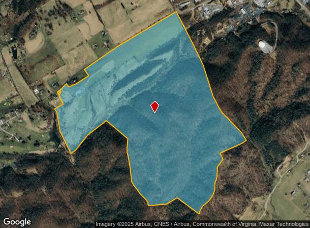  Berry Creek Dr, Abingdon, VA Parcel Map