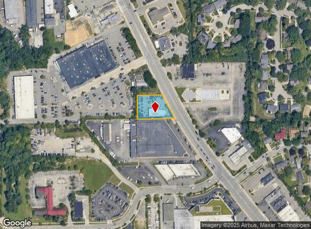  2095 W Stadium Blvd, Ann Arbor, MI Parcel Map