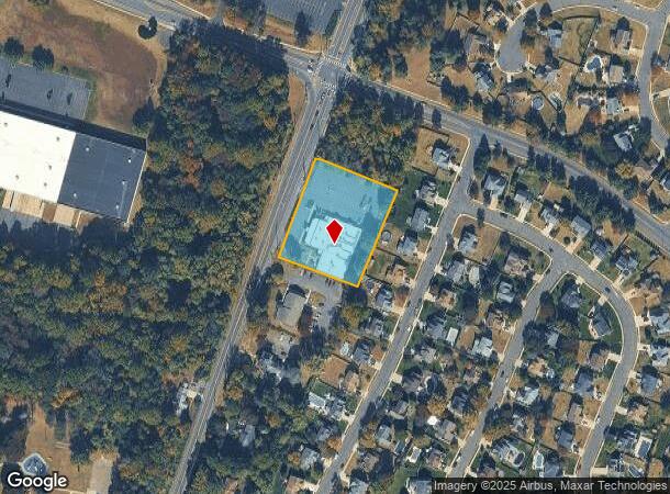  668 Main St, Lumberton, NJ Parcel Map