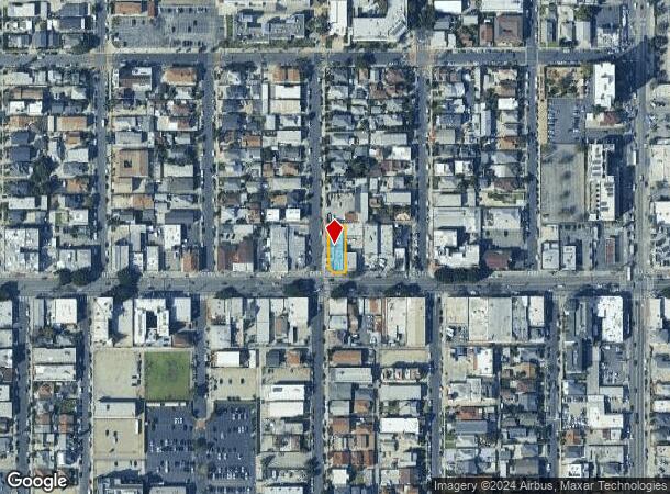  2599 W Pico Blvd, Los Angeles, CA Parcel Map