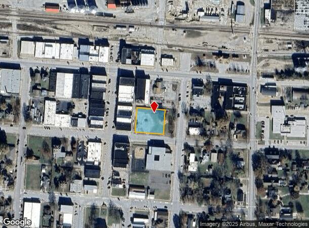 16 E Locust St, Aurora, MO Parcel Map