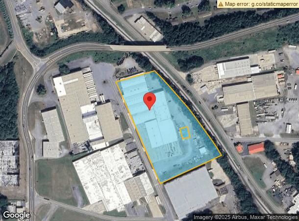  100 Industrial Dr, Cartersville, GA Parcel Map