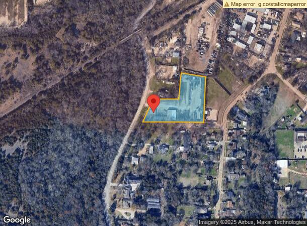  2940 Coombs Creek Dr, Dallas, TX Parcel Map