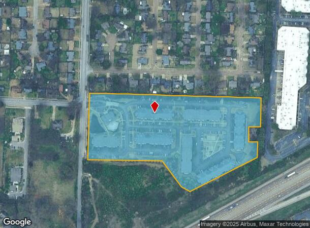  2500 Kate Bond Rd, Memphis, TN Parcel Map