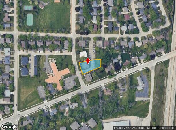 600 N Briarcliff Dr, Appleton, WI Parcel Map