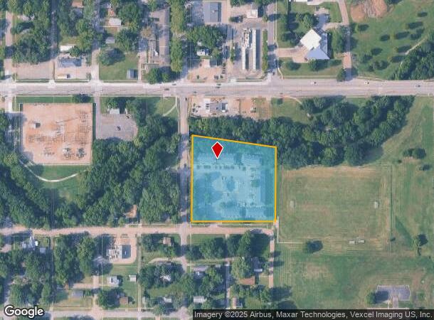 2130 Sw Fillmore St, Topeka, KS Parcel Map