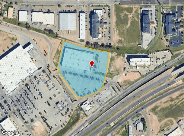 6010 Marsha Sharp Fwy, Lubbock, TX Parcel Map