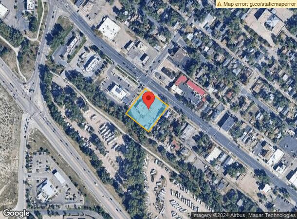  2925 W Colorado Ave, Colorado Springs, CO Parcel Map