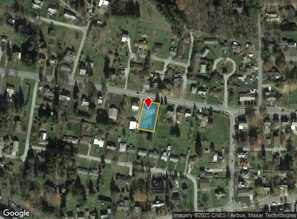  821 W Main St, Somerset, PA Parcel Map