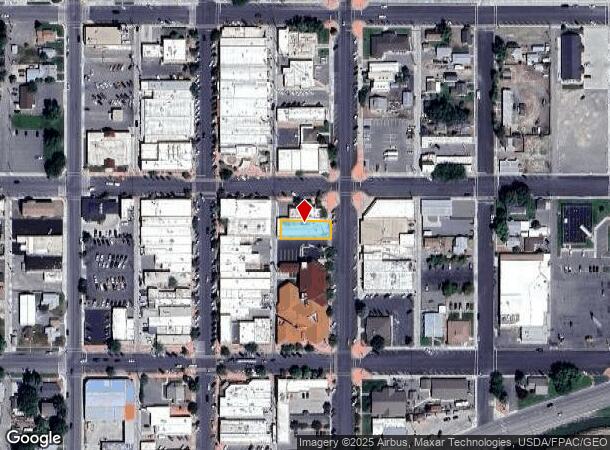 162 N Clark St, Powell, WY Parcel Map