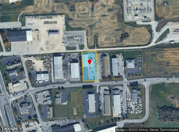 170 Commerce Dr, Franklin, IN Parcel Map