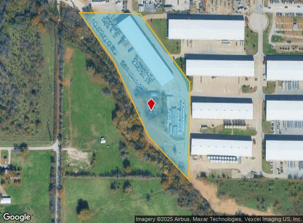 5034 Corbin Rd, Denton, TX Parcel Map