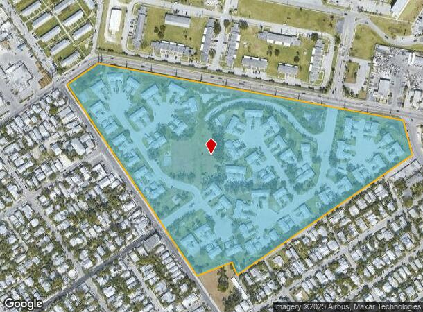  541 Peary Court Rd, Key West, FL Parcel Map