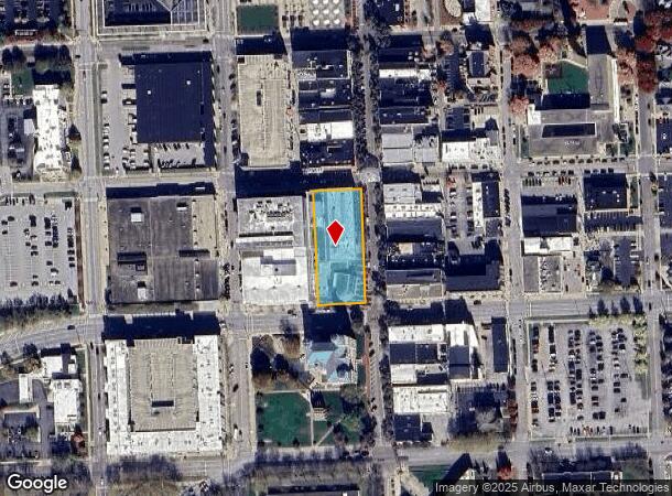  300 Washington St, Columbus, IN Parcel Map