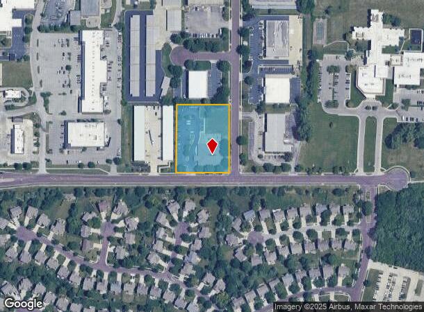  8300 W 127Th St, Overland Park, KS Parcel Map